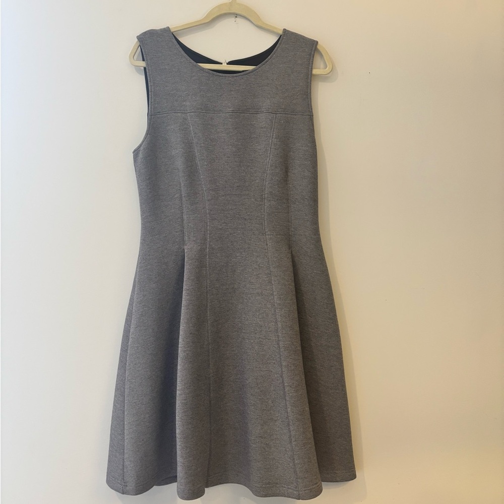 Anthropologie Maeve Gray Dress